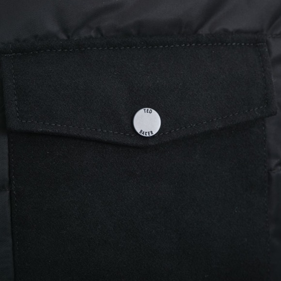 🌟🌟Host Pick 🌟🌟 NWT Ted Baker VELOSTY Quilted Black Jacket - Picture 6 of 16